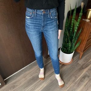 Madewell High rise Slim Boyjean